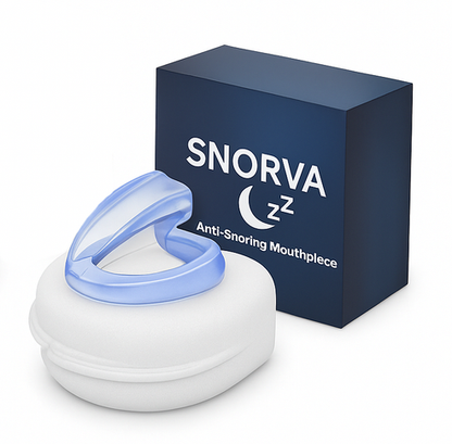Snorva – Embout buccal anti-ronflement discret et confortable